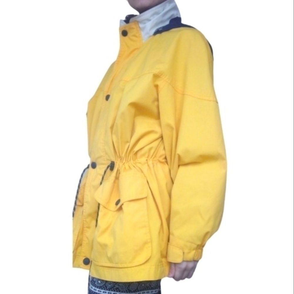 Vintage pacific trail yellow lightweight jacket coat size medium